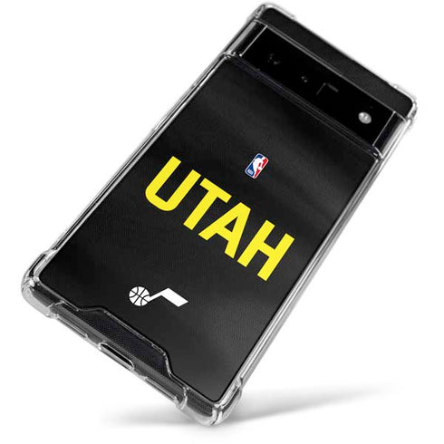 NBA Utah Jazz Jersey Google Pixel 6 Clear Case